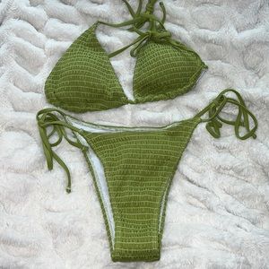 Green Swimsuit Size Large